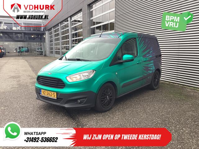 Ford TRANSIT COURIER 1.5 TDCI Trend BPM VRIJ! NL Auto/ 2xSchuifdeur/ Climate/ Trekhaak/ Betimmerd
