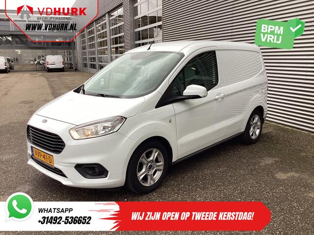 Ford TRANSIT COURIER 1.0 EcoBoost 100pk Limited BENZINE BPM VRIJ! Carplay/ Camera/ Climate/ Cruise/ PDC/ LMV/ DAB