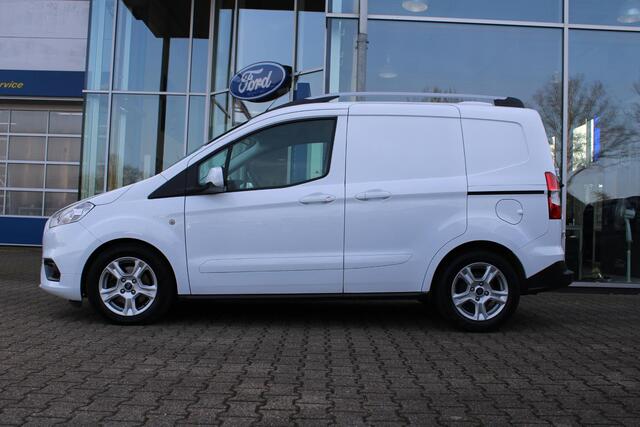 Ford TRANSIT COURIER 1.5 TDCI Limited | Trekhaak | Camera | Stoelverwarming | Scherm | Lichtmetalen velgen