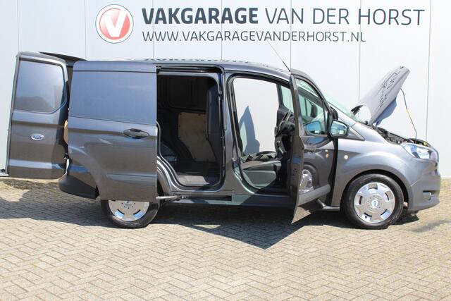 Ford TRANSIT COURIER 1.5-75pk TDCI Economy Edition. Handige nette bedrijfswagen, slechts 68.000km ! Airco, telefoonvoorbereiding, metallic lak, USB, schuifdeur rechts etc.