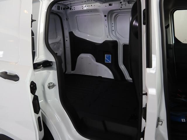 Ford TRANSIT COURIER E-Transit Trend 46 kWh PARKEERSENSOREN V+A, CARPLAY, CRUISE CONTROL, ACHTERUITRIJ CAMERA, 16'' RESERVEWIEL, LED LAADRUIMTEVERLICHTING , LAADVLOERBESCHERMING, RUBBER , TREKHAAK