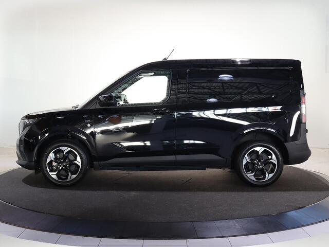 Ford TRANSIT COURIER E-Transit Limited 46 kWh 136pk! 17'' LICHTMETALEN VELGEN, WINTERPACK, CLIMATE CONTROL, ACHTERUITRIJ CAMERA + PARKEERSENSOREN VOOR, DRIVER ASSISTANCE PACK INCL. NAVIGATIE, 16'' RESERVEWIEL, LED LAADRUIMTEVERLICHTING , LAADVLOERBESCHERMING, RUBBER , TREKHAAK