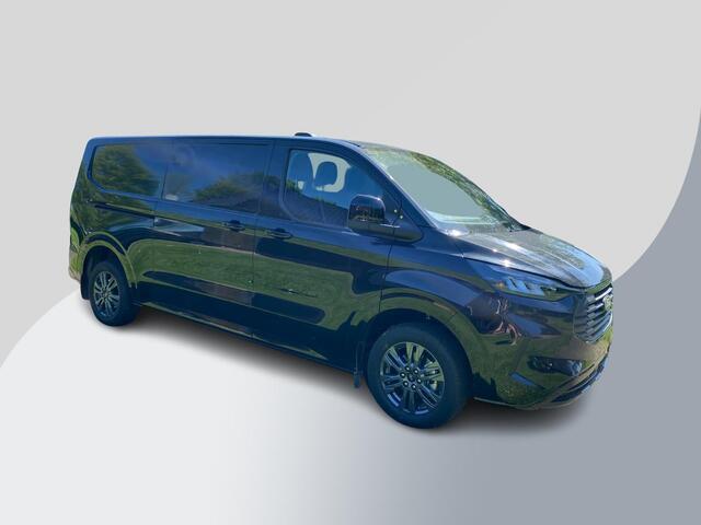 Ford TRANSIT CUSTOM 300 2.0 TDCI L2H1 Limited 136pk | 17 inch | Draadloos opladen | Adaptive cruise control | Navigatie | Dodehoeksensoren | Verwarmbaar stuurwiel | Draadloos opladen | Roetfilter regeneratie | Reservewiel