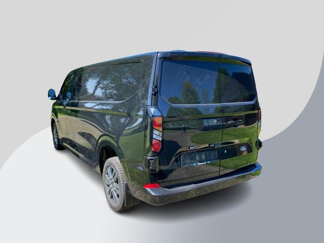Ford TRANSIT CUSTOM 300 2.0 TDCI L2H1 Limited 136pk | 17 inch | Draadloos opladen | Adaptive cruise control | Navigatie | Dodehoeksensoren | Verwarmbaar stuurwiel | Draadloos opladen | Roetfilter regeneratie | Reservewiel