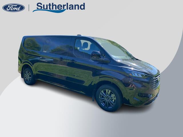 Ford TRANSIT CUSTOM 300 2.0 TDCI L2H1 Limited 136pk | 17 inch | Draadloos opladen | Adaptive cruise control | Navigatie | Dodehoeksensoren | Verwarmbaar stuurwiel | Roetfilter regeneratie | Reservewiel