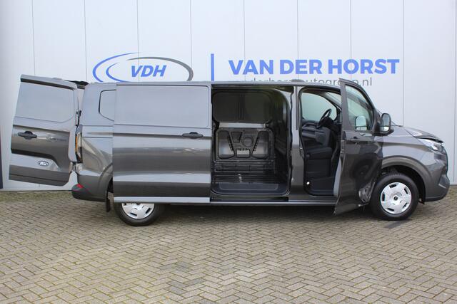 Ford TRANSIT CUSTOM 320 2.0-136pk TDCI L2H1 'Trend'. Overtuig u van de rijkwaliteiten van dit nieuwe model Ford Transit Custom. Camera, LED koplampen, Cruise Control, Aut. Airco, App Connect, Winterpack
