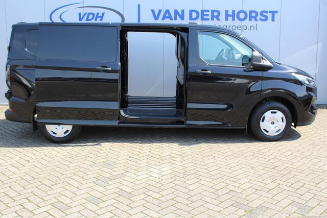 Ford TRANSIT CUSTOM 320 2.0-136pk TDCI L2H1 'Trend' schuifdeur li.+re. ! Overtuig u van de rijkwaliteiten van dit nieuwe model Ford Transit Custom ! Camera, LED koplampen, Cruise Control, Aut. Airco, Navigatie by Apple / Android, verwarmd voorraam etc.