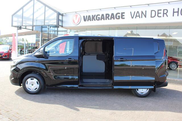 Ford TRANSIT CUSTOM 320 2.0-136pk TDCI L2H1 'Trend' schuifdeur li.+re. ! Profiteer nu nog van BPM voordeel 2024 ! , uit voorraad leverbaar Camera, LED koplampen, Cruise Control, Aut. Airco, Navigatie by Apple / Android, verwarmd voorraam etc.