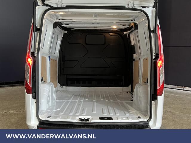 Ford TRANSIT CUSTOM 2.0TDCI L1H1 Euro6 Airco | LED | Cruisecontrol | Parkeersensoren Bijrijdersbank, 2500kg trekvermogen, achterklep