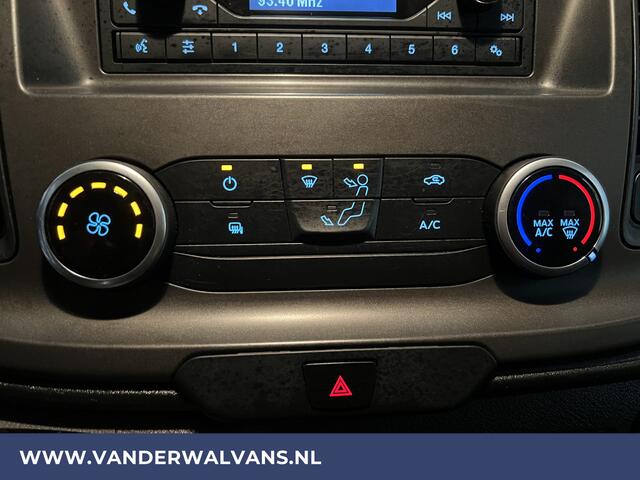 Ford TRANSIT CUSTOM 2.0TDCI L1H1 Euro6 Airco | LED | Cruisecontrol | Parkeersensoren Bijrijdersbank, 2500kg trekvermogen, achterklep
