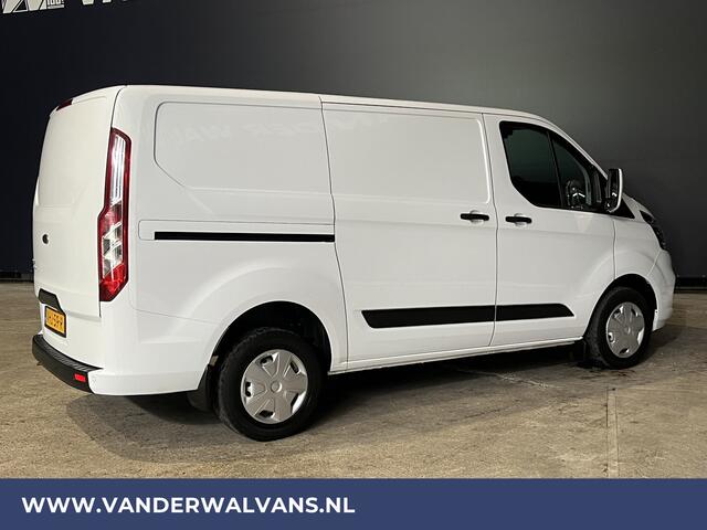 Ford TRANSIT CUSTOM 2.0TDCI L1H1 Euro6 Airco | LED | Cruisecontrol | Parkeersensoren Bijrijdersbank, 2500kg trekvermogen, achterklep