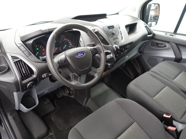 Ford TRANSIT CUSTOM 290 2.2 TDCI L2 Edition- 3 Pers, Bluetooth Audio, Cruise, Clima, Elek Pakket, Grijs kenteken