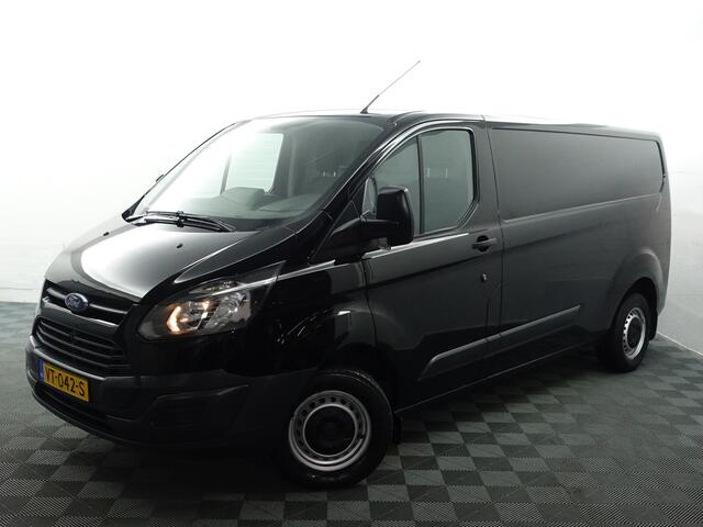 Ford TRANSIT CUSTOM 290 2.2 TDCI L2 Edition- 3 Pers, Bluetooth Audio, Cruise, Clima, Elek Pakket, Grijs kenteken