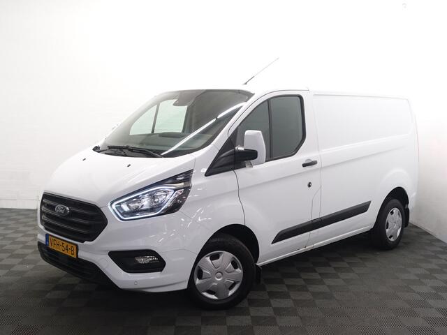 Ford TRANSIT CUSTOM 280 2.0 TDCI L1 Sportline- 3 Pers, Clima, Led, Cruise, Bluetooth, Drive select, Grijs kenteken