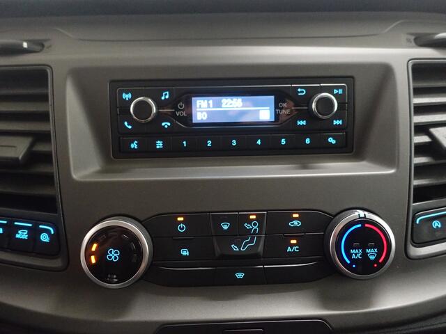 Ford TRANSIT CUSTOM 280 2.0 TDCI L1 Sportline- 3 Pers, Clima, Led, Cruise, Bluetooth, Drive select, Grijs kenteken