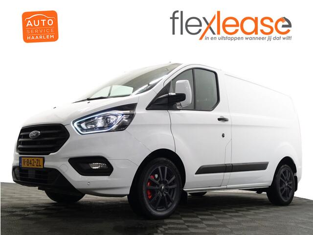 Ford TRANSIT CUSTOM 320 2.0 TDCI L1 Sportline- 3 Pers, Carplay, Navi, Park Assist, Cruise, Clima, Grijs Kenteken
