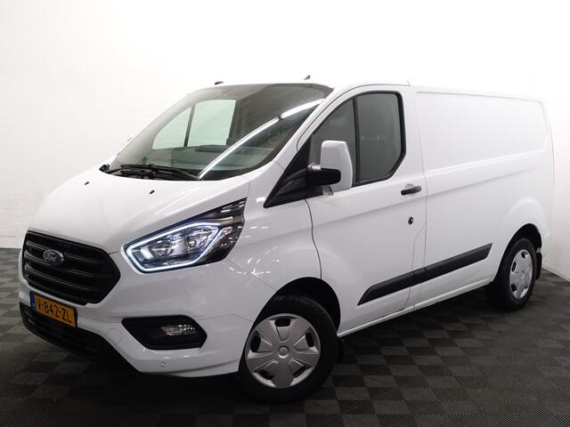 Ford TRANSIT CUSTOM 320 2.0 TDCI L1 Sportline- 3 Pers, Carplay, Navi, Park Assist, Cruise, Clima, Grijs Kenteken