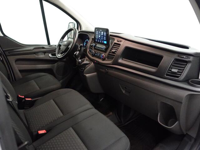 Ford TRANSIT CUSTOM 320 2.0 TDCI L1 Sportline- 3 Pers, Carplay, Navi, Park Assist, Cruise, Clima, Grijs Kenteken