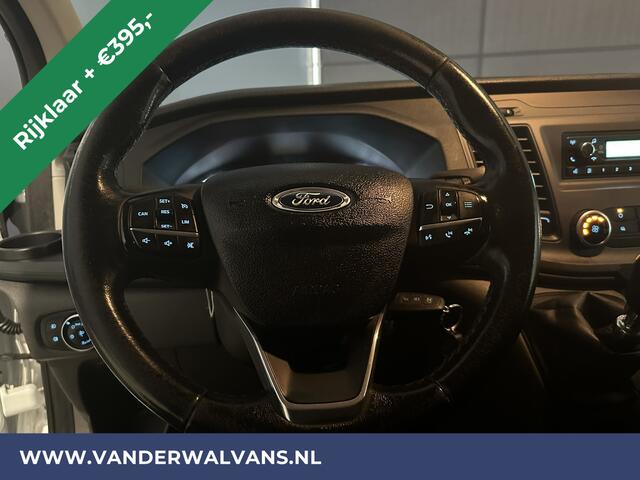 Ford TRANSIT CUSTOM 2.0TDCI L1H1 Euro6 *Rijklaar* Airco | Cruisecontrol | LED | Parkeersensoren bijrijdersbank