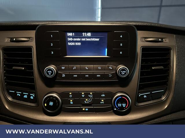 Ford TRANSIT CUSTOM 2.0 TDCI L1H1 Euro6 Airco | Camera | LED | Cruisecontrol | Parkeersensoren Bijrijdersbank, 2500kg trekvermogen