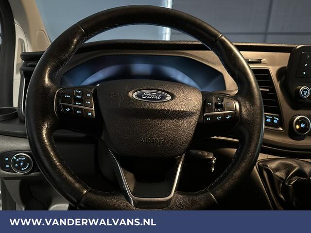 Ford TRANSIT CUSTOM 2.0 TDCI L1H1 Euro6 Airco | Camera | LED | Cruisecontrol | Parkeersensoren Bijrijdersbank, 2500kg trekvermogen