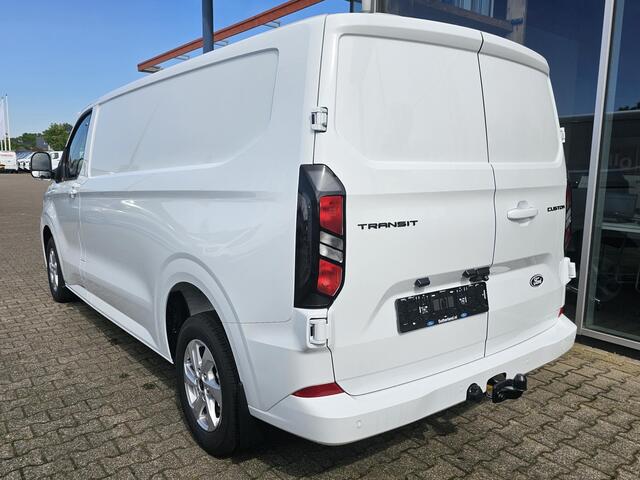 Ford TRANSIT CUSTOM 300 2.0 TDCI L2H1 Limited 136pk | Trekhaak | Climate control | LED koplampen | Stoelverwarming | Uit voorraad leverbaar!