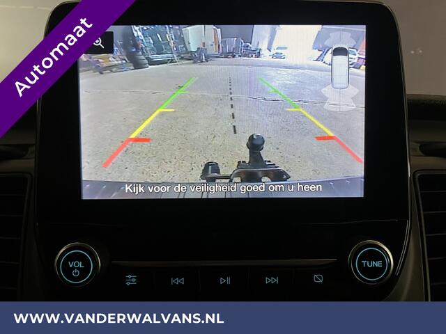 Ford TRANSIT CUSTOM 2.0 TDCI 130pk Automaat L1H1 Euro6 Airco | Camera | LED | Trekhaak Cruisecontrol, Parkeersensoren, Stoelverwarming, Verwarmde voorruit, Bijrijdersbank
