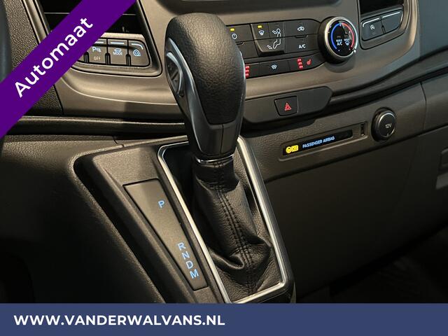 Ford TRANSIT CUSTOM 2.0 TDCI 130pk Automaat L1H1 Euro6 Airco | Camera | LED | Trekhaak Cruisecontrol, Parkeersensoren, Stoelverwarming, Verwarmde voorruit, Bijrijdersbank