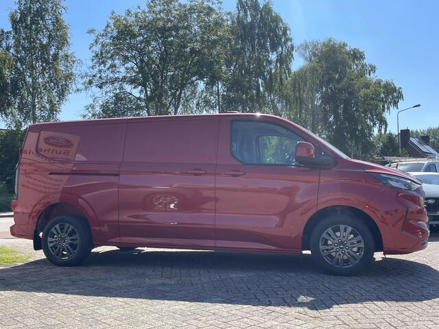 Ford TRANSIT CUSTOM 320 2.0 TDCI L2H1 Limited 136pk | 17 inch lichtmetalen velgen | Adaptive cruise control | Dodehoeksensoren | Verwarmbaar stuurwiel | Draadloos opladen | Stoel-bank
