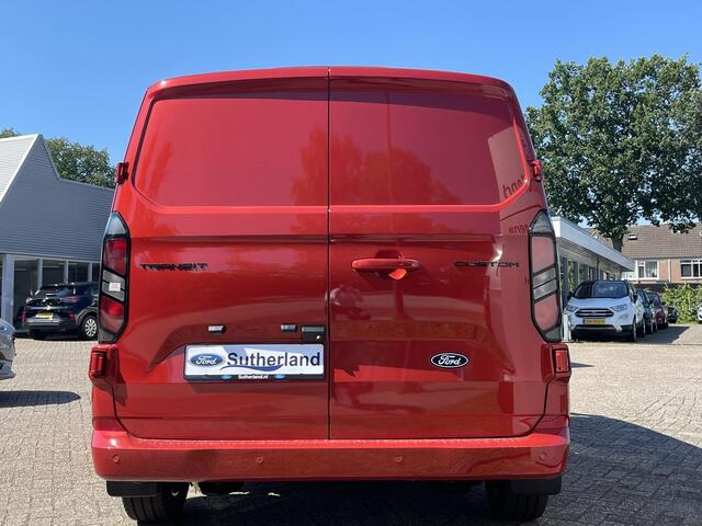 Ford TRANSIT CUSTOM 320 2.0 TDCI L2H1 Limited 136pk | 17 inch lichtmetalen velgen | Adaptive cruise control | Dodehoeksensoren | Verwarmbaar stuurwiel | Draadloos opladen | Stoel-bank