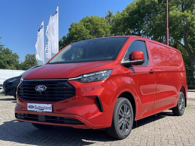 Ford TRANSIT CUSTOM 320 2.0 TDCI L2H1 Limited 136pk | 17 inch lichtmetalen velgen | Adaptive cruise control | Dodehoeksensoren | Verwarmbaar stuurwiel | Draadloos opladen | Stoel-bank