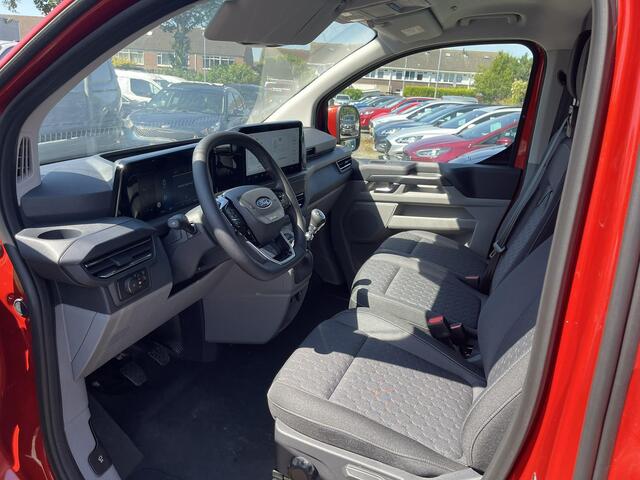 Ford TRANSIT CUSTOM 320 2.0 TDCI L2H1 Limited 136pk | 17 inch lichtmetalen velgen | Adaptive cruise control | Dodehoeksensoren | Verwarmbaar stuurwiel | Draadloos opladen | Stoel-bank