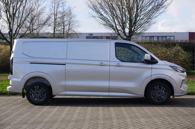 Ford TRANSIT CUSTOM 300L 170PK Limited AUT MY2024 Navi, ACC, Trekhaak, 360° Cam, 17" LM, Alarm!! NR. T059*