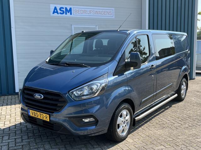 Ford TRANSIT CUSTOM 300 2.0 131Pk TDCI L2H1 Trend DC / Cruise / Airco / Navi / Trekhaak / Lease ¤432,- pm