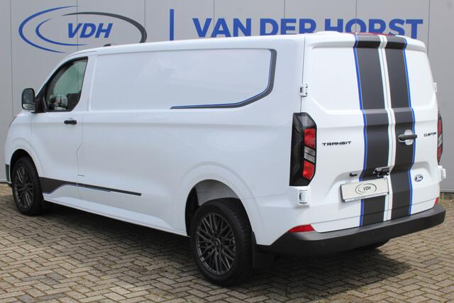 Ford TRANSIT CUSTOM 300 2.0-136pk EcoBlue L2H1 Trend - 'Sport Design Edition'. Overtuig u van de kwaliteiten van dit nieuwe model Ford Transit Custom ! Camera, LED koplampen, LM wielen, Cruise Control, Aut. Airco, App Connect, Winterpack etc.