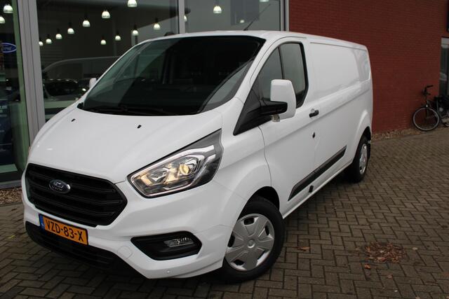 Ford TRANSIT CUSTOM 300 2.0 TDCI 130 PK L2H1 Trend Automaat SCI Graag bellen voor bezichtiging |Voorruitverwarming | Stoelverwarming | Bluetooth | Cruise Control | 26KM!