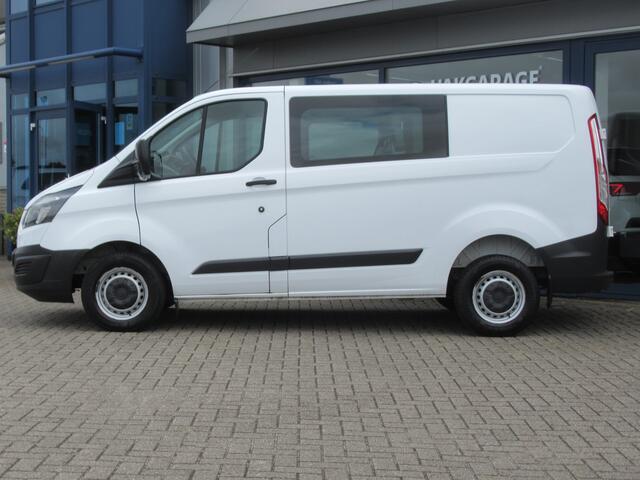Ford TRANSIT CUSTOM 270 2.0 TDCI L1H1 Ambiente DC, Trekhaak / Leder / 2-Zitsbank / Nieuwe APK