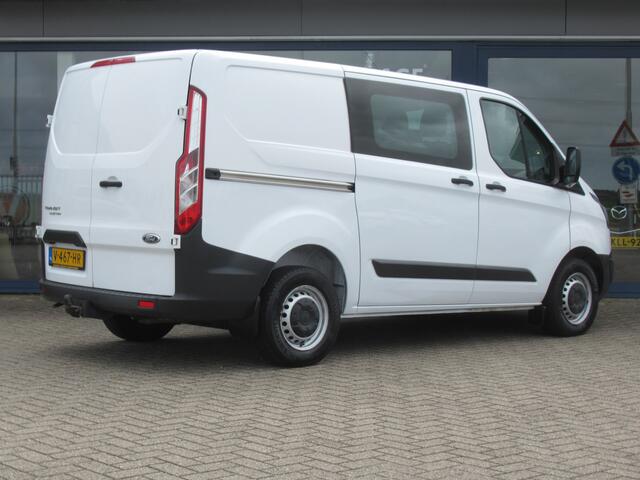 Ford TRANSIT CUSTOM 270 2.0 TDCI L1H1 Ambiente DC, Trekhaak / Leder / 2-Zitsbank / Nieuwe APK