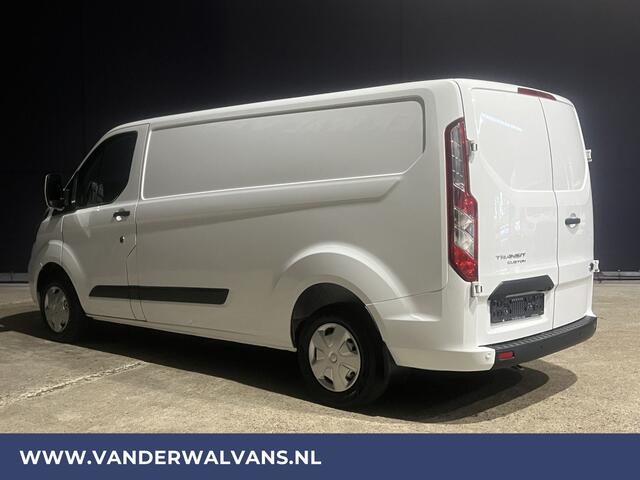 Ford TRANSIT CUSTOM 2.0 TDCI L2H1 Euro6 Airco | Camera | Apple Carplay | LED | Cruisecontrol 2800kg trekvermogen, Android Auto, Parkeersensoren, Verwarmde voorruit, Bijrijdersbank