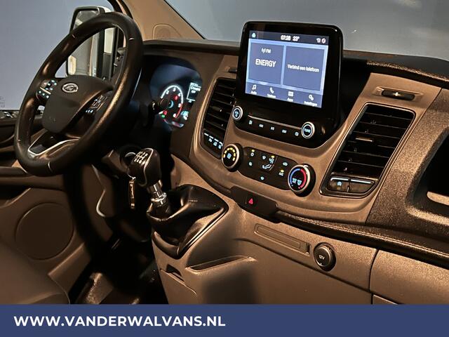 Ford TRANSIT CUSTOM 2.0 TDCI L2H1 Euro6 Airco | Camera | Android auto | Cruisecontrol | Parkeersensoren verwarmde voorruit, bijrijdersbank, 2800kg trekvermogen