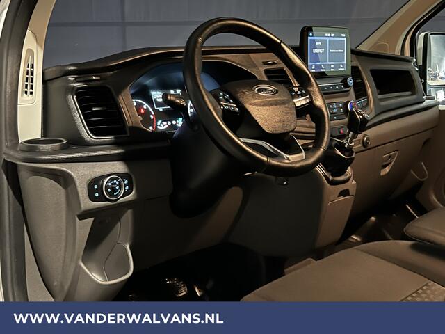 Ford TRANSIT CUSTOM 2.0 TDCI L2H1 Euro6 Airco | Camera | Android auto | Cruisecontrol | Parkeersensoren verwarmde voorruit, bijrijdersbank, 2800kg trekvermogen