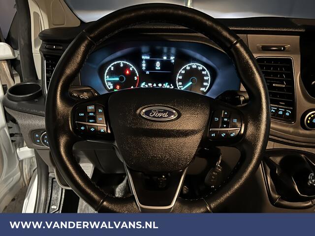 Ford TRANSIT CUSTOM 2.0 TDCI L2H1 Euro6 Airco | Camera | Android auto | Cruisecontrol | Parkeersensoren verwarmde voorruit, bijrijdersbank, 2800kg trekvermogen