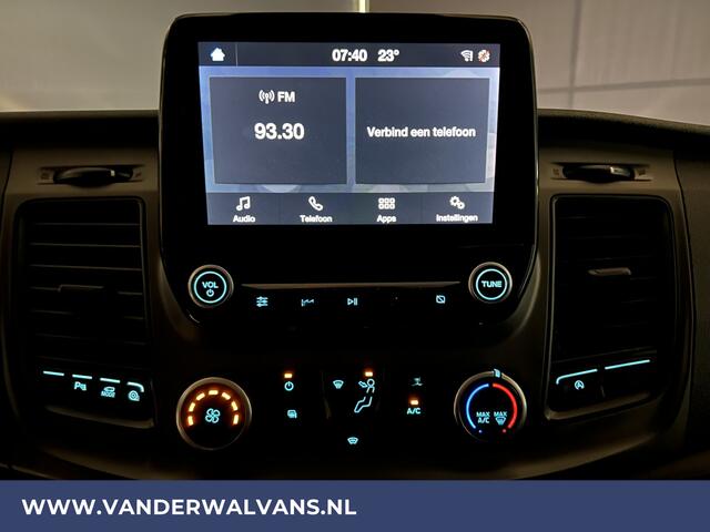 Ford TRANSIT CUSTOM 2.0 TDCI L2H1 Euro6 Airco | Camera | Android auto | Cruisecontrol | Parkeersensoren verwarmde voorruit, bijrijdersbank, 2800kg trekvermogen