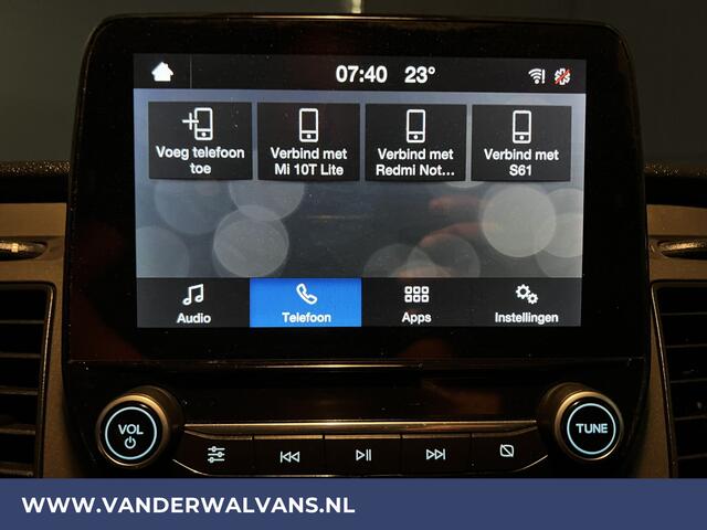 Ford TRANSIT CUSTOM 2.0 TDCI L2H1 Euro6 Airco | Camera | Android auto | Cruisecontrol | Parkeersensoren verwarmde voorruit, bijrijdersbank, 2800kg trekvermogen