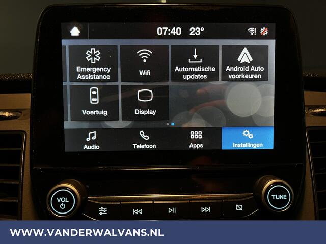 Ford TRANSIT CUSTOM 2.0 TDCI L2H1 Euro6 Airco | Camera | Android auto | Cruisecontrol | Parkeersensoren verwarmde voorruit, bijrijdersbank, 2800kg trekvermogen