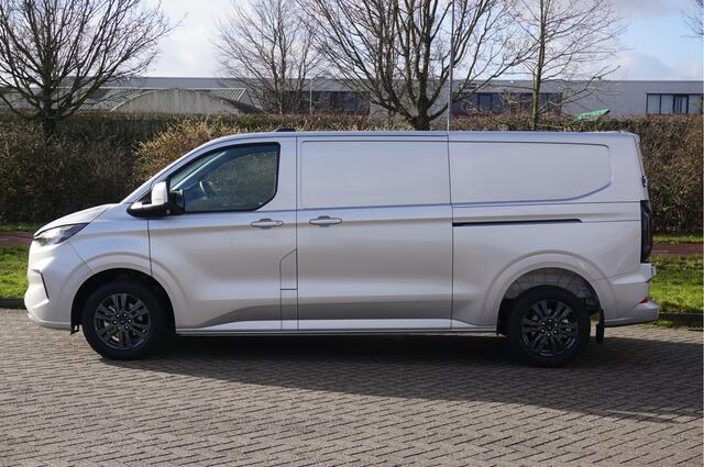 Ford TRANSIT CUSTOM 300L 170PK Limited AUT MY2024 Navi, ACC, Trekhaak, 360° Cam, 17" LM, 2x Schuifdeur!! NR. 112