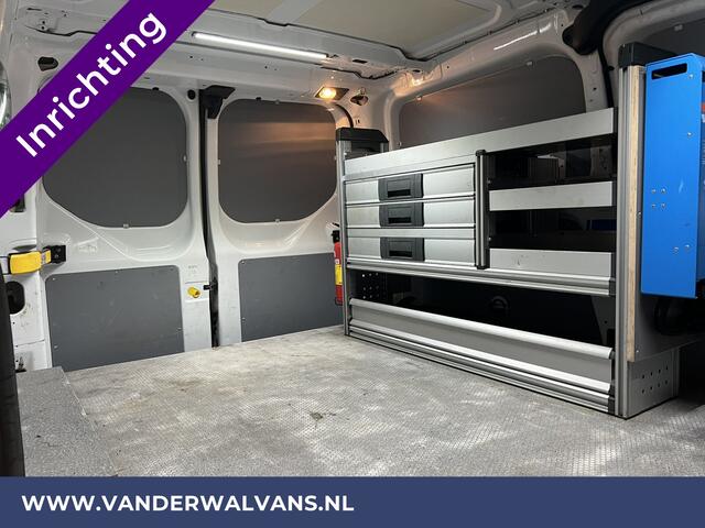 Ford TRANSIT CUSTOM 2.0 TDCI L1H1 inrichting Euro6 Airco | 2500kg Trekhaak | Omvormer | Cruisecontrol Parkeersensoren, Android auto