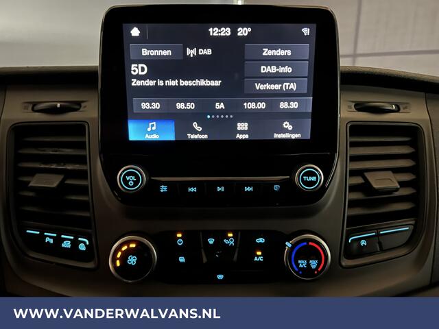 Ford TRANSIT CUSTOM 2.0 TDCI L2H1 Euro6 Airco | Camera | Apple Carplay | LED cruisecontrol, parkeersensoren, verwarmde voorruit, bijrijdersbank