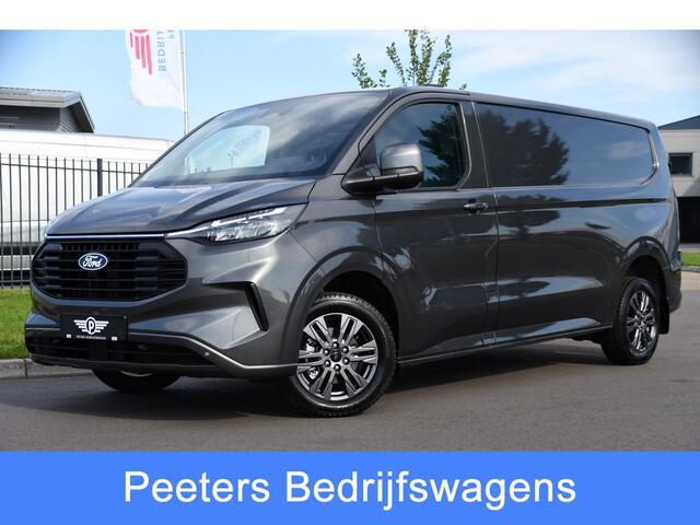 Ford TRANSIT CUSTOM 320 2.0 TDCI L2H1 Limited Adaptieve Cruise, Camera, Carplay, 170PK, 2 x Schuifdeur, Multimedia, Keyless, LED,