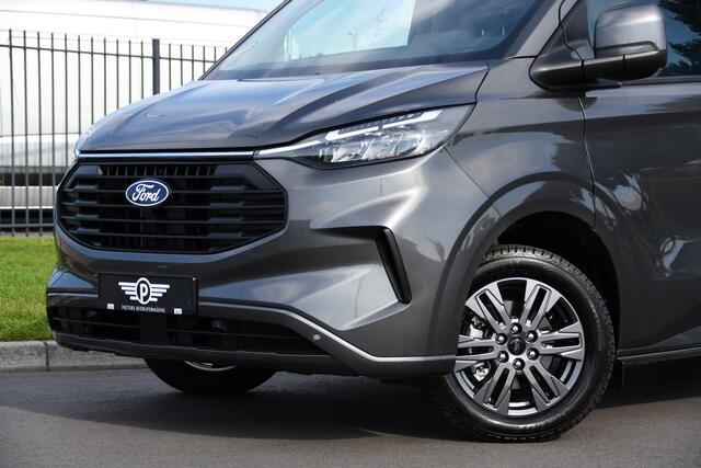 Ford TRANSIT CUSTOM 320 2.0 TDCI L2H1 Limited Adaptieve Cruise, Camera, Carplay, 170PK, 2 x Schuifdeur, Multimedia, Keyless, LED,